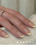 color block artifical nails